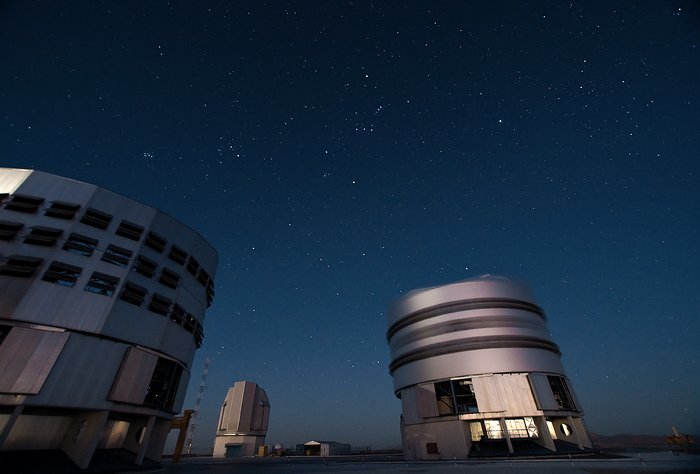 VLT telescopes at Paranal