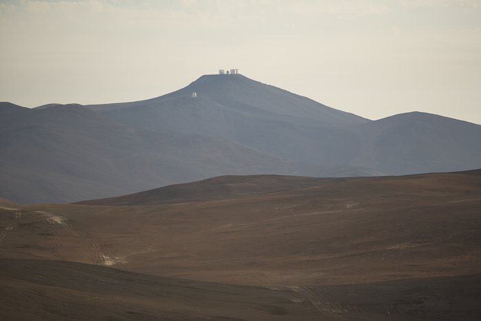 The VLT on top of Cerro Paranal