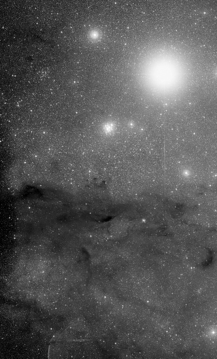 The Jewel Box cluster and the Coalsack Nebula