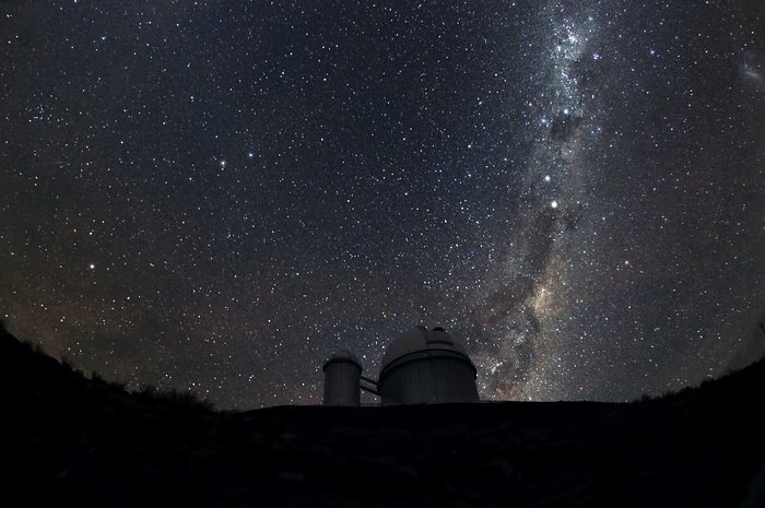 La Silla under the Milky Way
