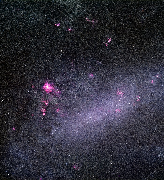 LMC snapped by the ESO 1-metre Schmidt telescope