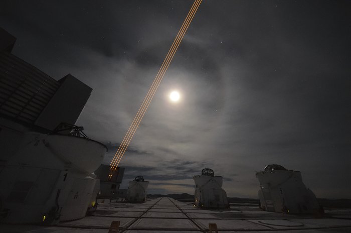 The Very Large Telescope's 4 Laser Guide Star Facility