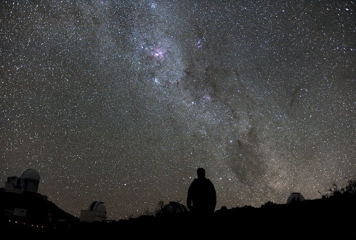 Stjerneklar nat over La Silla