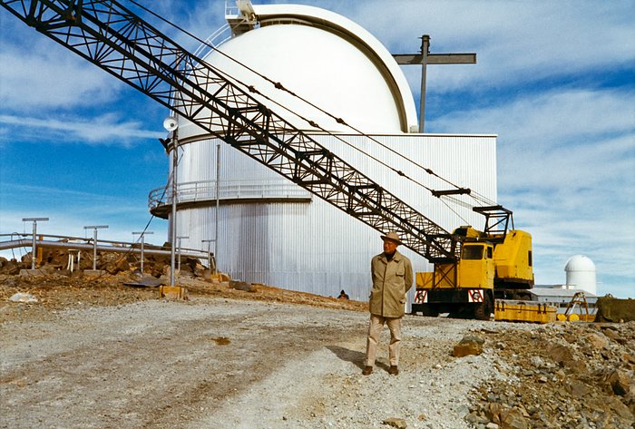 Heckmann and the ESO 1-metre Schmidt telescope