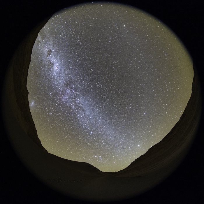 Milky Way stretches across the Chilean night sky