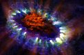 Ilustración artística de la Supernova 1987A