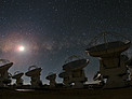 ALMA and a Starry Night — a Joy to Behold