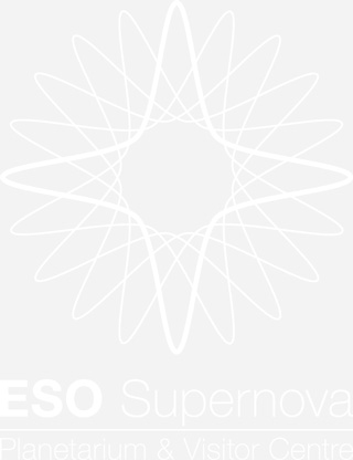 ESO Supernova logo white