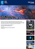 ESO — ALMA svela l'intima rete di una incubatrice stellare — Photo Release eso1809it-ch