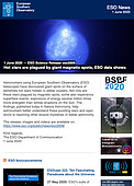 ESO — ESO:n data on osoittanut, että kuumia tähtiä vaivaavat jättimäiset magneettiset pilkut — Science Release eso2009fi