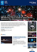 ESO — Assegnato il Premio Nobel per la Fisica 2020 per le ricerche svolte con i telescopi dell'ESO sul buco nero supermassiccio della Via Lattea — Organisation Release eso2017it-ch