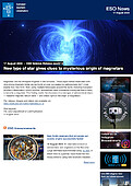 ESO — Novo tipo de estrela dá-nos pistas sobre a origem misteriosa das magnetars — Science Release eso2313pt