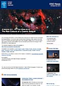 ESO Photo Release eso1237fr-be - Les riches couleurs d’une Mouette cosmique