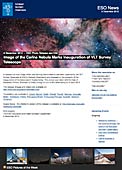 ESO Photo Release eso1250fr-ch - Une image de la nébuleuse de la Carène pour marquer l’Inauguration du Télescope du VLT pour les sondages du ciel austral (VLT Survey Telescope)