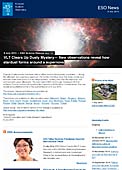 ESO Science Release eso1421de-at - VLT deckt staubiges Geheimnis auf — Neue Beobachtungen zeigen, wie Staub um eine Supernova entsteht