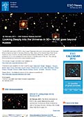 ESO — Ein tiefer dreidimensionaler Blick in das Universum — Science Release eso1507de-be