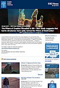 ESO — Die Säulen der Schöpfung in 3D — Photo Release eso1518de