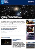 ESO — VLT blickt erneut auf eine seltsame kosmische Kollision — Photo Release eso1547de-ch