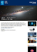 ESO — En galakse med kant — Photo Release eso1707da