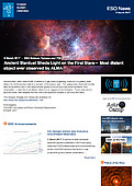ESO — Oeroud sterrenstof werpt licht op de eerste sterren — Science Release eso1708nl