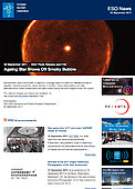 ESO — Une étoile en fin de vie projette une bulle de fumée — Photo Release eso1730fr