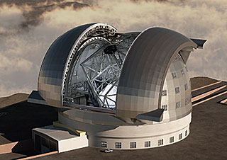 Postcard: The ELT (Extremely Large Telescope)