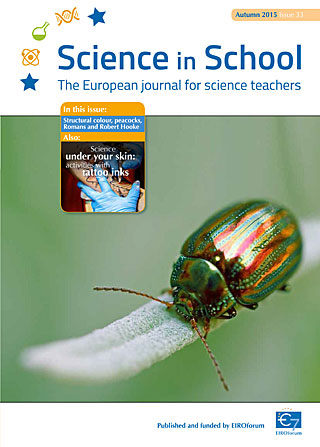 Science in School: Issue 33 - Autumn 2015