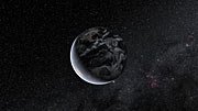 Paso de la sombra del planeta enano Eris durante la ocultación de Noviembre de 2010