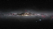 Zoom em direção à Nebulosa Ómega