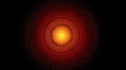 Image du disque autour de la jeune étoile TH Hydrae