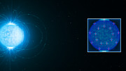 Video af polariseret lys udsendt fra en neutronstjerne