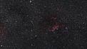 Acercándonos a las alas de la Nebulosa de la Gaviota