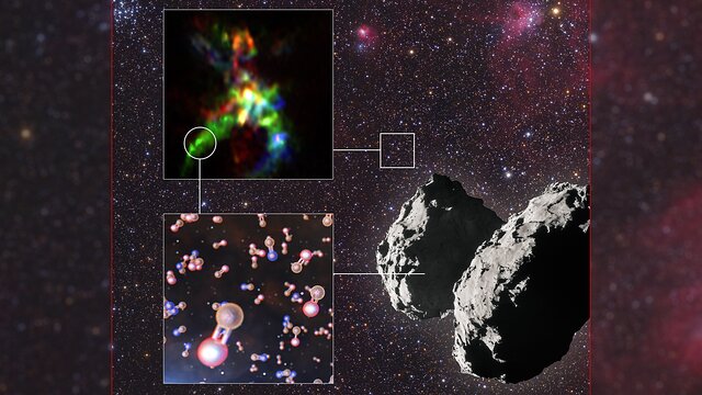 Vd Sloučeniny fosforu v oblasti zrodu hvězd a v jádře komety 67P – animace