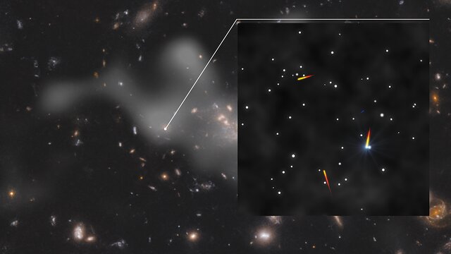 Sunyaev-Zeldovicheffekten i Spindelvävsgalaxens protohop