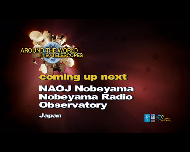 Nobeyama (AW80T webcast)
