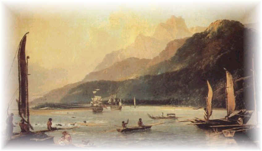 Captain Cook in Tahiti