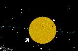 VT-2004 Animation A: Venus passes in front of the solar disc
