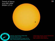 Venus Transit from Austria and South Africa