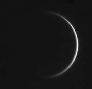 Venus' Extremely Thin Crescent