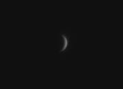 Venus' Slim Crescent