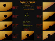 Venus Transit - Third and Fourth Contact