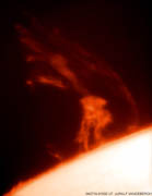 Large Eruptive Prominence