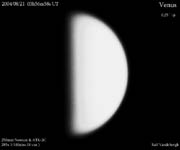 'Half-Venus' in the Morning Sky