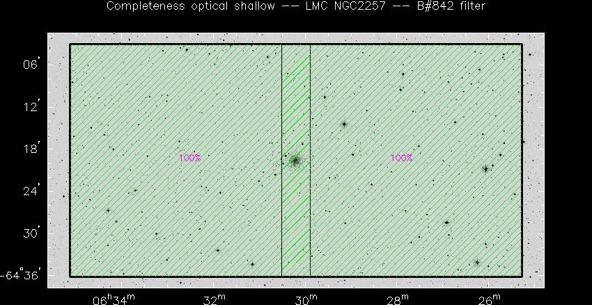 Progress for LMC NGC2257 in B@842-band
