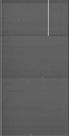 Long exposure dark image of CCD Belenos