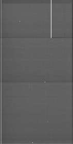 Long exposure dark image of CCD Belenos