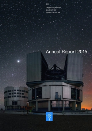 ESO Annual Report 2015 cover