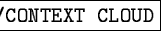 \fbox{\tt SET/CONTEXT CLOUD}
