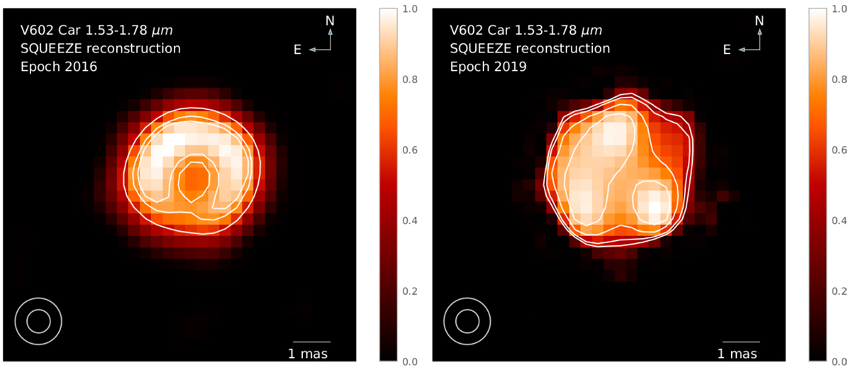 VLTI-PIONIER imaging of the red supergiant V602 Carinae