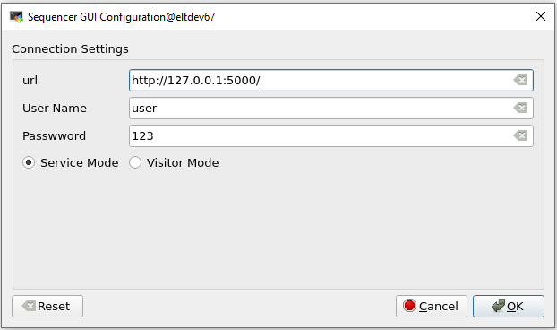 OTTO server configuration
